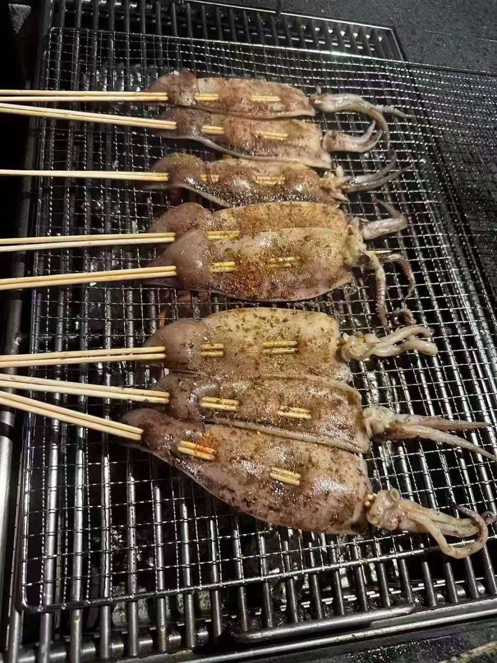 鱿鱼串 Frozen Squid Skewers