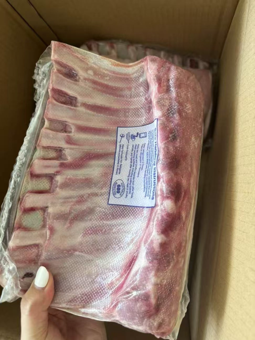 小羊排 Frozen Lamb Chop (1 - 1.2kg)